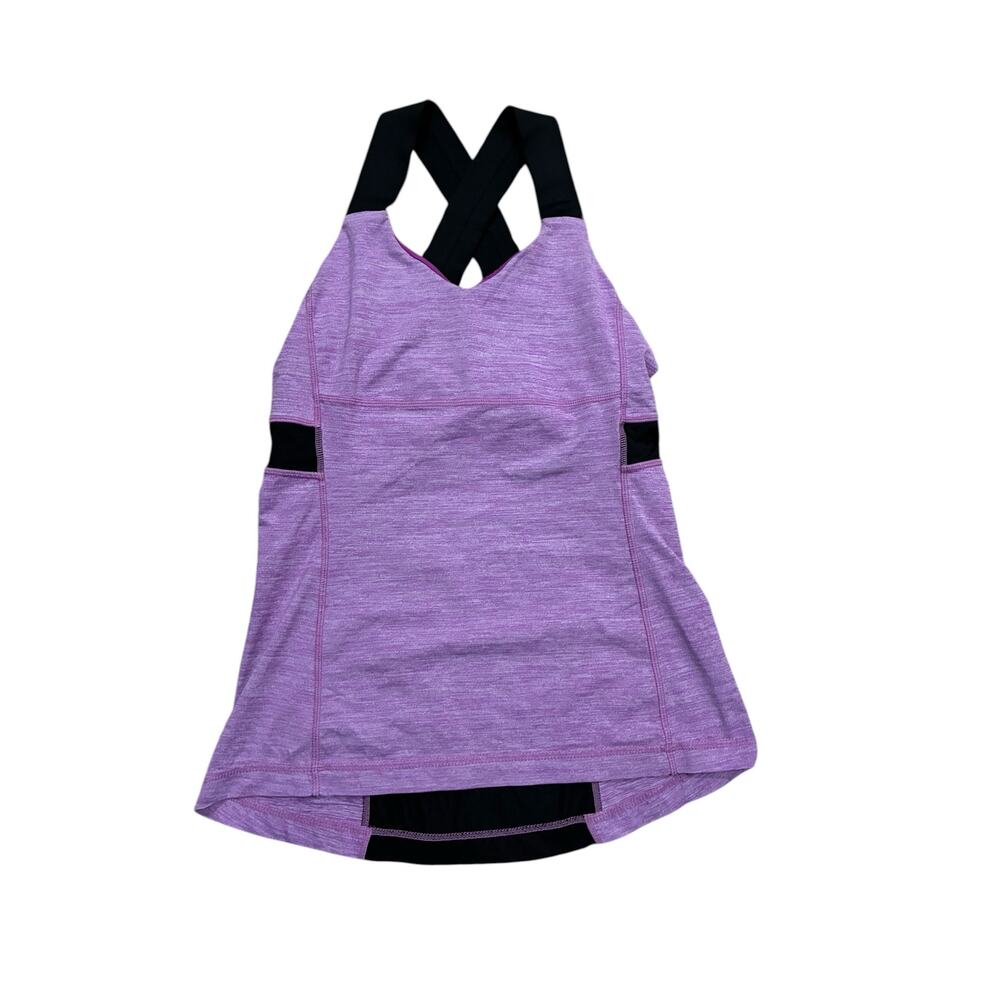 Lululemon Purple Yoga Athletic Tank Top
